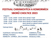 Festival chrámových a komorních sborů 2023