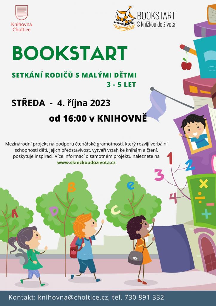 Bookstart - program pro děti a rodiče od 3 - 5 let  1