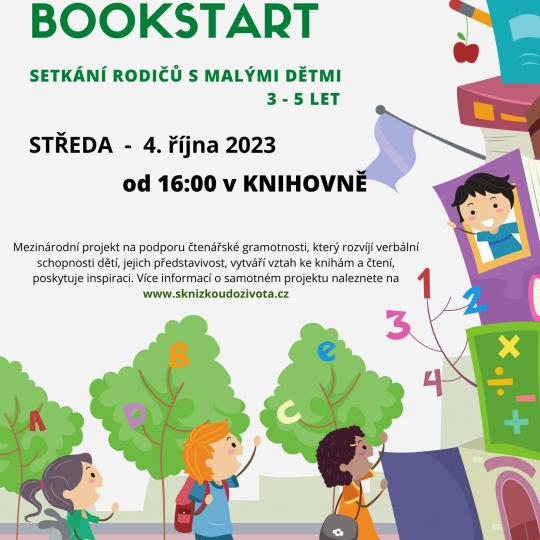 Bookstart - program pro děti a rodiče od 3 - 5 let  1