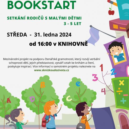 Bookstart - "S knížkou do života" - středa 31.1.2024 od 16:00 1